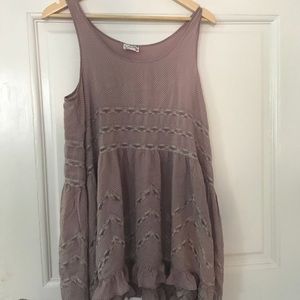 Free People Dresses - FREE PEOPLE PINK TRAPEZE DRESS Free People Dresses - FREE PEOPLE PINK TRAPEZE DRESS